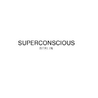 Superconscious DE