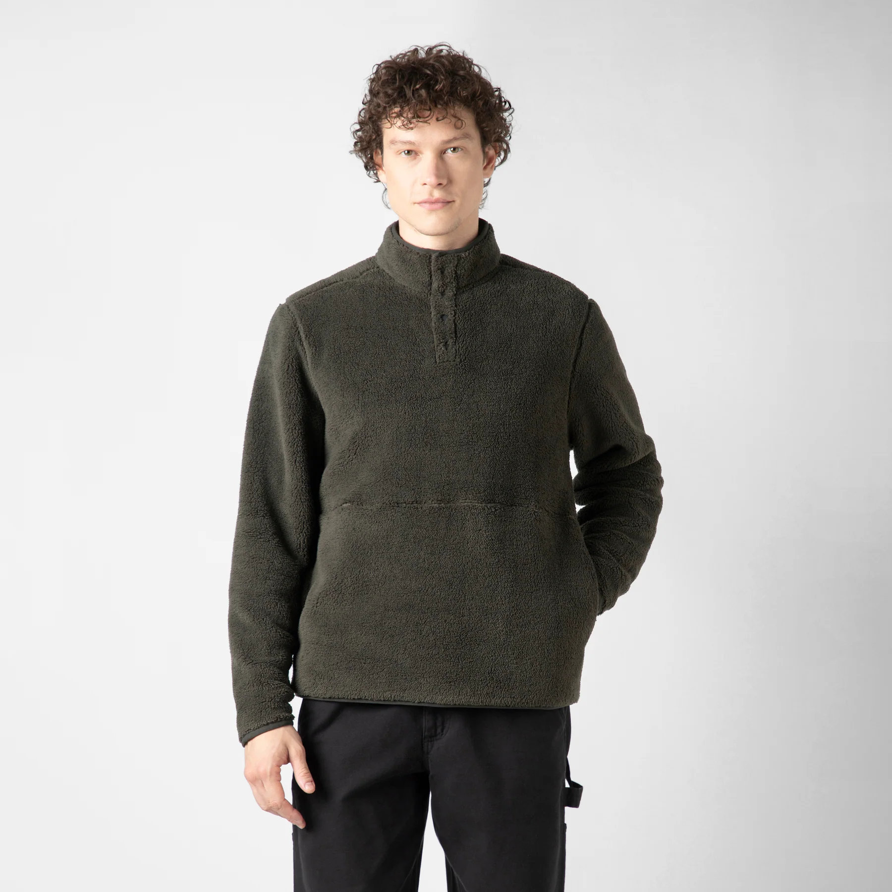 Quarter Snap Sherpa Pullover